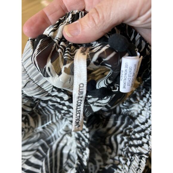 sheer Beach Pants Cover Up Black Metallic Tassels BOHO Fairy Sheer Whimsigoth - Picture 8 of 16